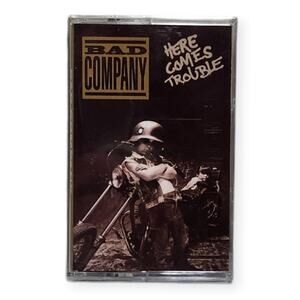 Bad Company Here Comes Trouble (Atco, 1992) Sealed Rock Cassette Brand New